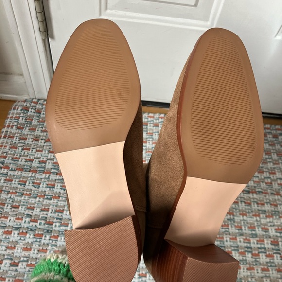 Steve Madden Tan Suede Ankle Boots - Picture 2 of 7